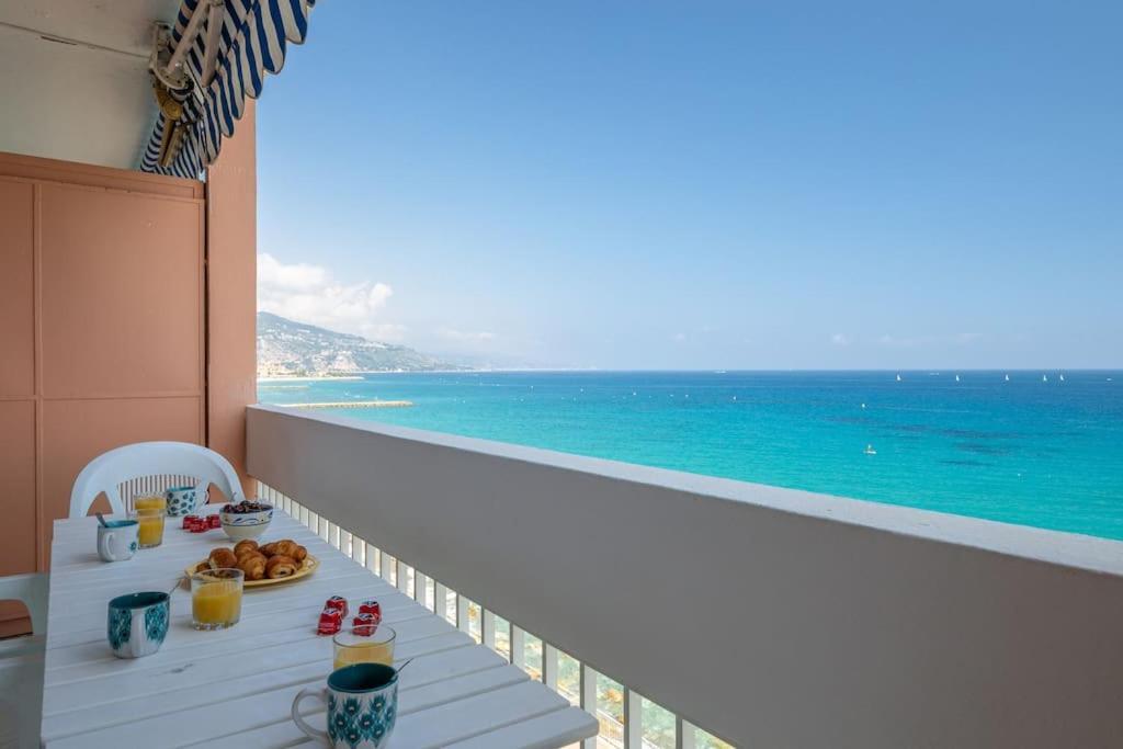 Le Panorama -vue Exceptionnelle - Dernier Etage - Front De * Mentone
