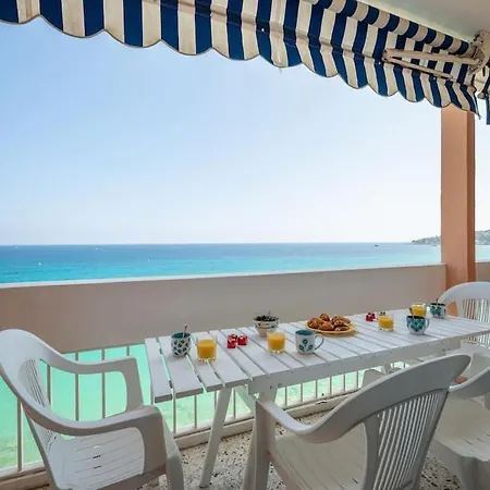 Le Panorama -Vue Exceptionnelle - Dernier Etage - Front De Mer Menton Exterior foto