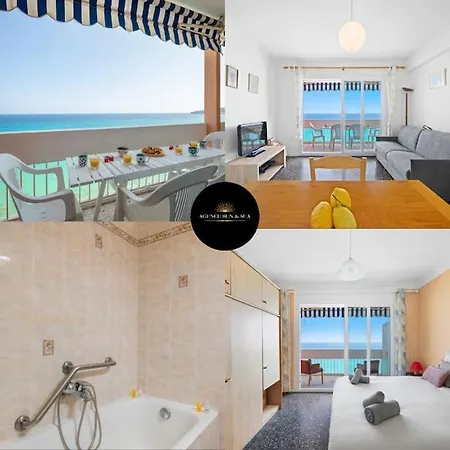 Le Panorama -Vue Exceptionnelle - Dernier Etage - Front De Mer Menton Exterior foto